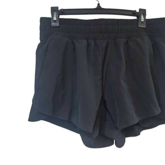 Avia Women's Black Poly/Spandex Athletic Running Shorts w Pockets EUC - Picture 6 of 11